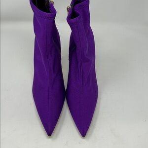 NWOT Good American Vibrant Purple Heels